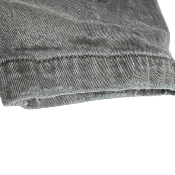 Abercrombie & Fitch Jeans Mens LABELED 36x34 Faded Black Athletic Loose Vintage - Picture 4 of 10